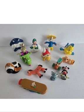 Toy Lot Small Mostly Vintage Disney Nintendo Etc